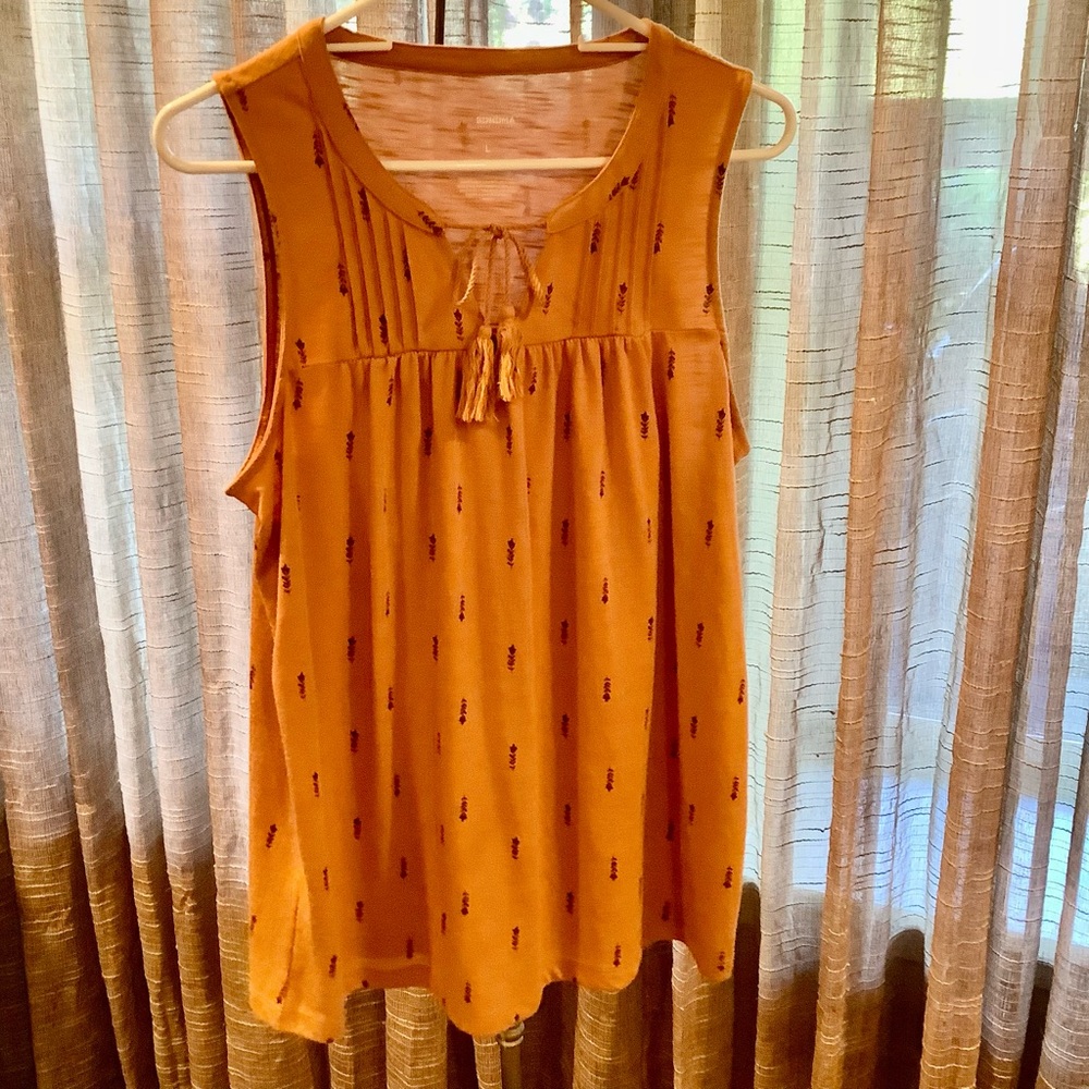 Sonoma sleeveless top tank large